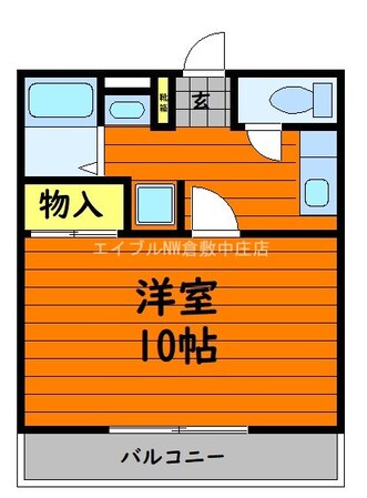 MOREモア弐番館の物件間取画像